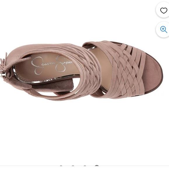 Jessica Simpson Women's Reilynn Heeled Sandal sz:7.5 - Picture 4 of 6